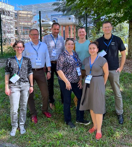 Group foto during the study at CERN in 2023